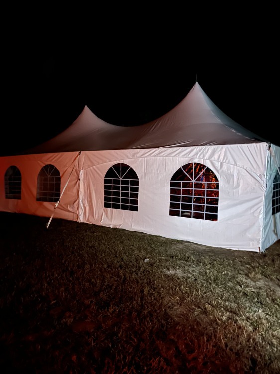 20x40 Tent White