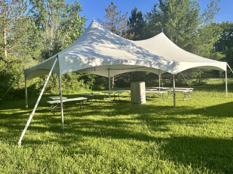 20x40 Tent White