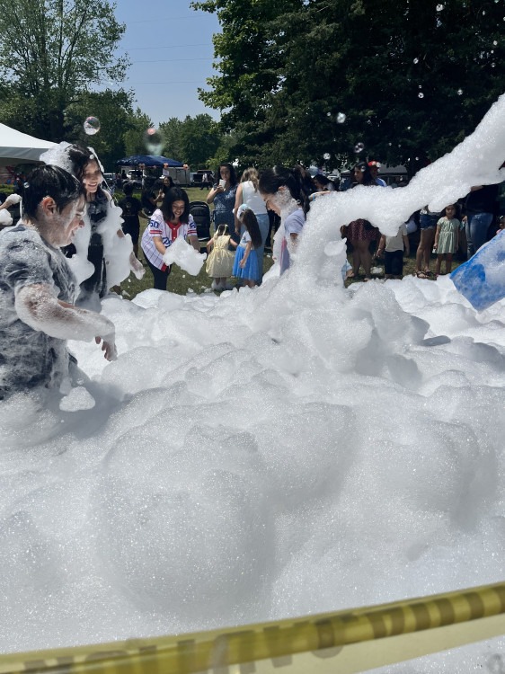 foam machine