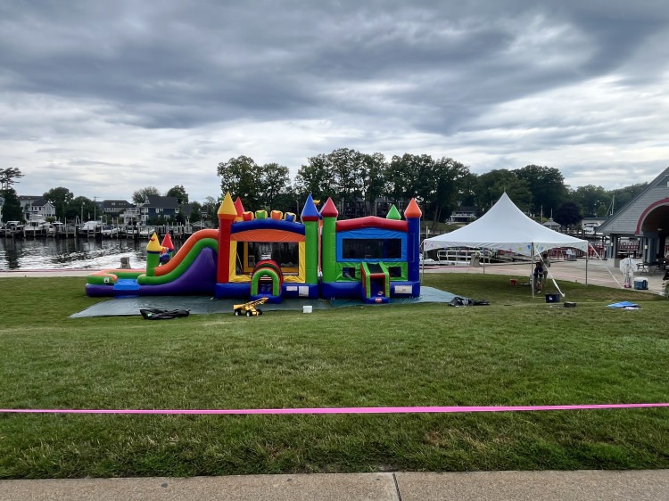 RAINBOW BOUNCE HOUSE COMBO